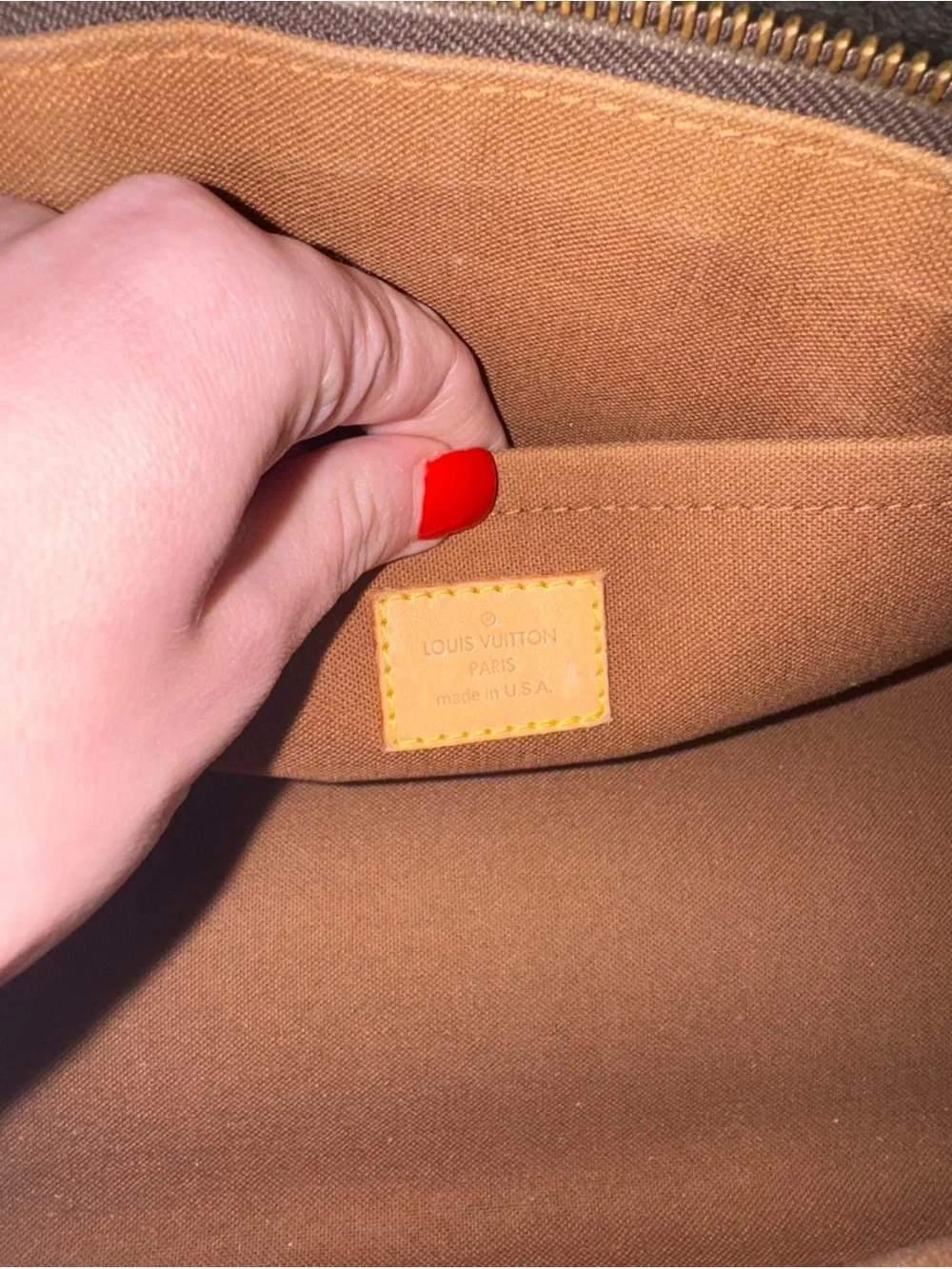 100% authentic Louis Vuitton bag